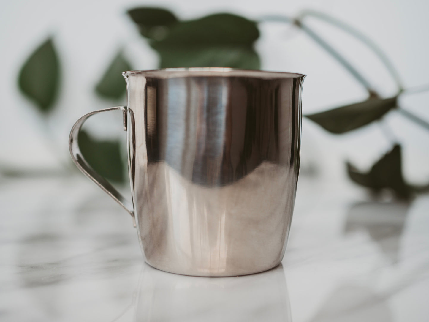 Tasse en acier inoxydable pour enfants - 200 ml / 7 oz