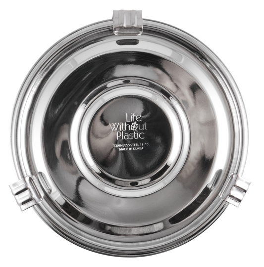 Stainless Steel Airtight Watertight Food Storage Container - 12 cm / 4.75 in.