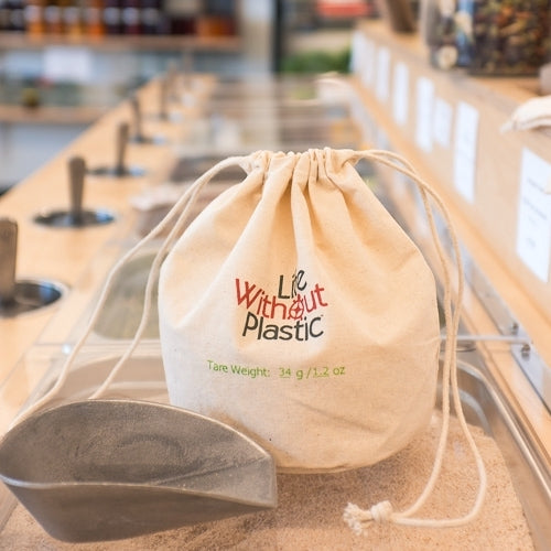 Organic Cotton Flat-Bottom Bulk Bag - Medium