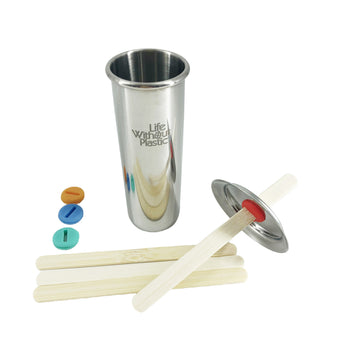 Freezycup Stainless Steel Individual Ice Pop Mold